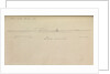Note and sketch book by R.W. Whish, Indian Navy. by R.W. Whish