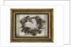 Wreath made from hair by Emma Hamilton