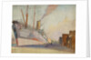 The cable-laying ship 'Telconia' by John Everett