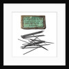 Packet of needles: Relic of Sir John Franklins last expedition 1845-48 by F. Barnes & Co.