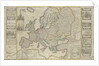 New Map of Europe Done from the most accurate observations communicated to the Royal Society's at London & Paris by Thomas Bowles