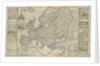 New Map of Europe Done from the most accurate observations communicated to the Royal Society's at London & Paris by Thomas Bowles