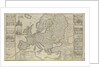 New Map of Europe Done from the most accurate observations communicated to the Royal Society's at London & Paris by Thomas Bowles