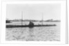 Photograph of U90 (1917). A port near beam from just forward of broadside view in 1917 by unknown