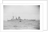 HMS 'Nelson' (1925) battleship, starboard beam view in circa 1934 by unknown