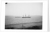 Armoured broadside ship HMS 'Warrior' (1860), distant by unknown