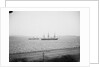 Armoured broadside ship HMS 'Warrior' (1860), distant by unknown