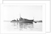 Destroyer HMS 'Matabele' (1937), moored in the Hamoaze near the Torpoint Ferry by Anonymous