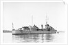 Destroyer HMS 'Matabele' (1937), moored in the Hamoaze near the Torpoint Ferry by Anonymous