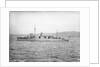 HMS 'Cattistock' (1917) during trials period by Unknown
