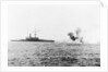 Armoured turret ship HMS 'Victoria' (Br,1887) sinking by Unknown