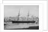 Composite screw gun vessel HMS 'Beacon' (1867), moored at Malta by Anonymous