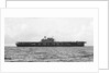 'Yorktown' (US, 1936) Aircraft carrier, under way, probably off Bermuda by unknown