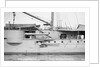 Broadside guns of armoured cruiser HMS 'Black Prince' (1904) by unknown