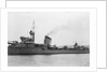 Destroyer 'Blyskawica'  (Poland, 1936) close up, amidships by Unknown