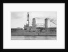 Battleship 'Tsessarevitch' (Ru, 1901) close-up amidships by unknown