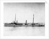 Torpedo gunboat HMS 'Plassey' (1890) anchored at Sheerness by Unknown