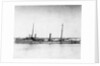 Torpedo gunboat HMS 'Plassey' (1890) anchored at Sheerness by Unknown