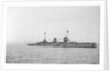 Moltke 65' (1910) German battlecruiser at anchor at Scapa Flow by unknown