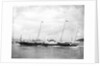 Royal yacht HMS 'Alberta' (GB, 1863) moored at Portsmouth by unknown