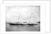 Royal yacht HMS 'Alberta' (GB, 1863) moored at Portsmouth by unknown