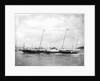 Royal yacht HMS 'Alberta' (GB, 1863) moored at Portsmouth by unknown