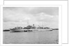 A port near beam from just forward of broadside view of 'Iris' (1917) by unknown