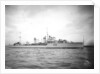 HMS 'Daring' (Br, 1932), under way during trials in Southampton Water by Unknown
