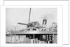 Whale catcher HMS 'Windermere' (1939), detail of gun platform by unknown