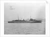 Destroyer depot ship, HMS 'Tyne' (1940) at anchor at Tail of the Bank off Greenock by Anonymous