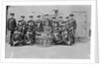 The Royal Marine Band with drums in the centre of the group on HMS 'Queen Elizabeth' (1913) by Commander Viscount Curzon