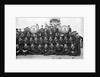 The gun crew of 'A' turret on the forecastle with the barrels of the turret projecting through the group of 'Queen Elizabeth' (1913) by unknown