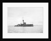 Dreadnought battleship HMS 'Hercules' in 1913, at anchor with awnings amidships and aft by unknown