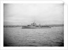 'Eclipse' (Br, 1934), at anchor in Weymouth Bay with awning rigged aft by unknown