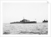 Photograph of patrol boat 'P38' (1917) at anchor at Portland 1920-1924 by unknown