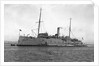 HMS 'Vulcan' (1889) submarine depot ship, moored at Portland by unknown