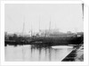 'Cherbourg' (Br, 1875), alongside wharf in Liverpool Docks by unknown