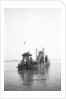 'P.L.A. Dredger No 10' (1924) at anchor in the Thames in around 1930 by unknown