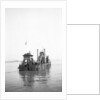 'P.L.A. Dredger No 10' (1924) at anchor in the Thames in around 1930 by unknown