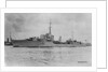 HMS 'Sikh' (1937) under way in Portsmouth Harbour by unknown