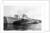 HMS 'BYMS' 2032 (1942) tied up alongside 'BYMS' 2055 by unknown