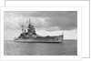 HMS 'King George V' (Br, 1939), under way, approaching Portsmouth Harbour by unknown