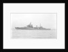 Light Cruiser HMS 'Birmingham' (1936) in September 1947, under way off Portsmouth by unknown