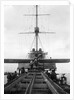 The Deperdussin Monoplane on the trial runway on board HMS 'Aurora' (1913) by Lieutenant Geoffroy William Winsmore Hooper