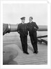 Sub Lieutenant Charles R Brent and Clerk Richard R Wallace on HMS 'Aurora' (1913) by Lieutenant Geoffroy William Winsmore Hooper