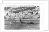 HMS 'Chevron' (1944), under way off an unknown port by unknown