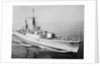 Frigate HMS 'Llandaff' (1955) under way at sea by unknown