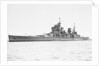 HMS 'King George V' (Br, 1939), at anchor, probably at Scapa Flow. with type 271 radar fitted by unknown