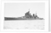 HMS 'King George V' (Br, 1939), at anchor, probably at Scapa Flow. with type 271 radar fitted by unknown