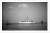 'Ajax' (Br, 1934) under tow, approaching Chatham dockyard on return from the River Plate by unknown